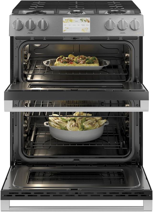 Café™ 30" Platinum Slide In Dual Fuel Range-3