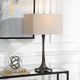 Uttermost® Reydan Black Table Lamp-1