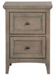 Magnussen Home® Paxton Place Dovetail Gray 2-Drawer Nightstand-1