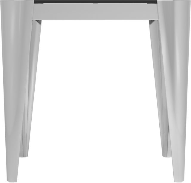 Coaster® Silver and Grey End Table-2