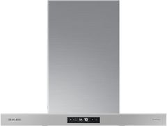 Samsung Bespoke 7 Series 36" Gray Glass Wall Mounted Range Hood