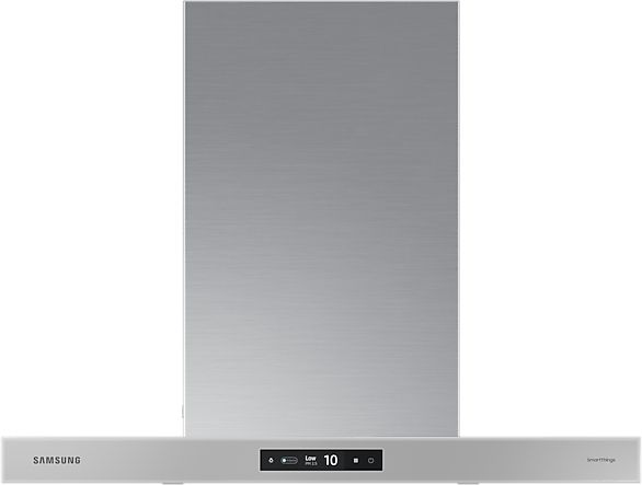 Samsung Bespoke 7 Series 36" Gray Glass Wall Mounted Range Hood-0