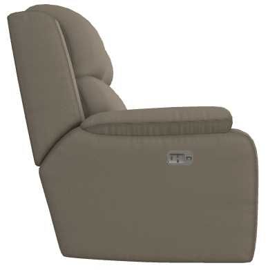 La-Z-Boy® Dorian Fossil Power Reclining Loveseat with Headrest-2