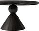 Four Hands Bibianna Worn Black Dining Table-1