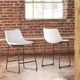 Signature Design by Ashley® Centiar White Counter Stool-4