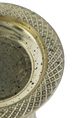 A & B Home Silver Pillar Candle Holder-3