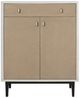 Bernards Trilogy Beige/Vanilla Bar Cabinet-2