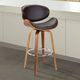 Armen Living Solvang Brown/Walnut Counter Stool-1