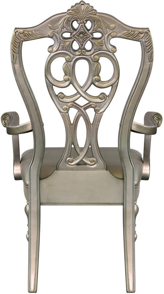 Mazin Furniture Catalonia Platinum Arm Chair-2