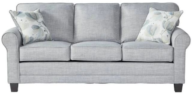 Hughes Furniture® 3700 Rumble Smoke Sofa-0