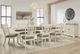 Signature Design by Ashley® Bolanburg 10-Piece Antique White Dining Room Set-4