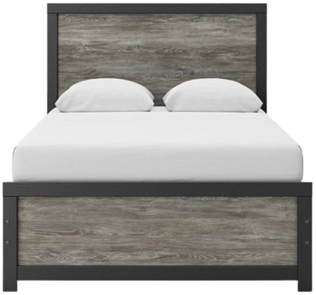 Signature Design by Ashley® Broachmyn Black/Gray Full Panel Bed-1
