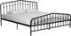 Novogratz Bushwick Black King Metal Bed-1