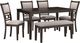 Signature Design by Ashley® Langwest 6-Piece Cherry Brown Dining Room Set-0