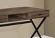 Monarch Specialties Inc. Dark Brown Reclaimed Wood 48" Computer Desk-1