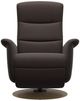 Stressless® by Ekornes® Customizable Mike Leather Large Power Recliner with Moon Wood Base-1