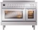Ilve® Professional Plus II 48" White Pro Style Induction Range-0