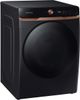 Samsung 6500 Series 7.5 Cu. Ft. Brushed Black Front Load Gas Dryer-2