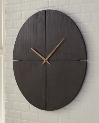 Signature Design by Ashley® Pabla Black Wall Clock-3