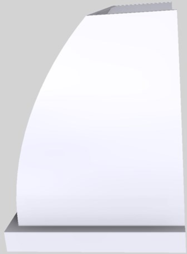 Vent-A-Hood® Designer Series 48" White Wall Mounted Range Hood-1