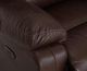 Franklin™ Culver Rogue Espresso Power Reclining Loveseat with Power Headrest-4