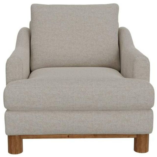 International Furniture Direct Olimpia Ivory Arm Chair-2