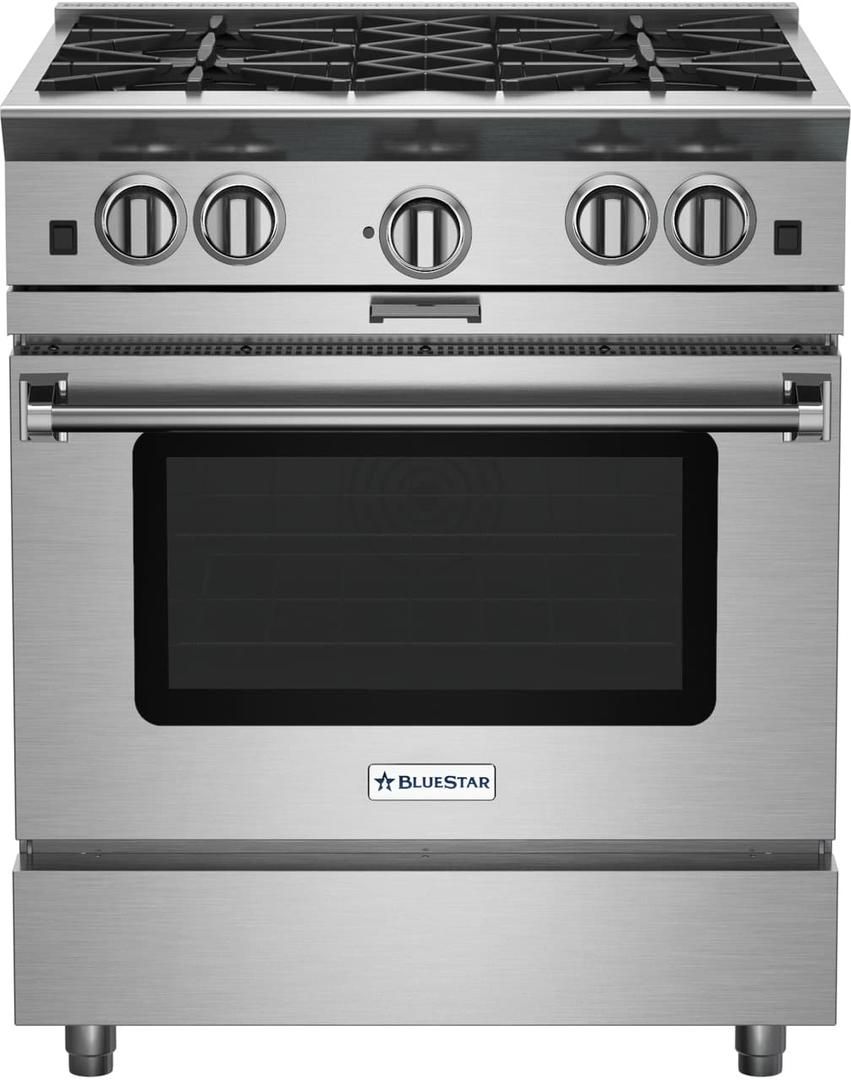 BlueStar® Platinum™ Series 30" Color Match Slide In Liquid Propane Gas Range