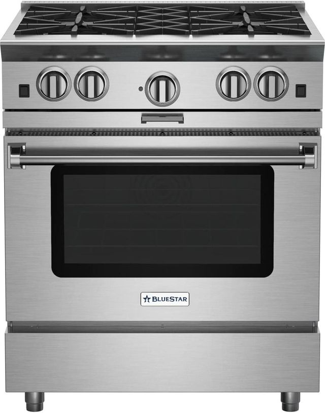 BlueStar® Platinum™ Series 30" Color Match Slide In Liquid Propane Gas Range-0
