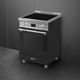 Smeg Professional 24" Matte Black Pro Style Induction Range-3