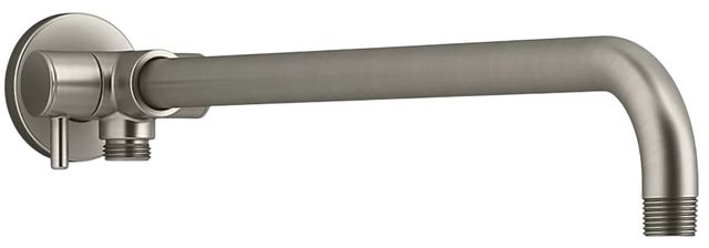 KOHLER® Vibrant Brushed Nickel Wall-Mount Rainhead Arm with 3-Way Diverter-0