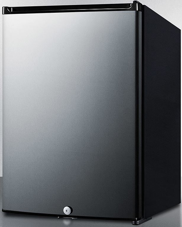 Summit® 15" 1.1 Cu. Ft. Stainless Steel Compact Refrigerator-1