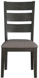 Mazin Furniture Baresford 5 Piece Gray Dining Set-1