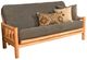 Kodiak Furniture Lodge Marmont Thunder/Natural Full Futon with Mattress-0