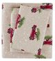 Olliix by Woolrich Flannel Tan Cars Full Cotton Sheet Set-0