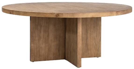 Dovetail Furniture Harley Natural 72" Dining Table-0