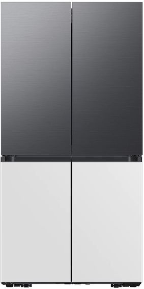 Samsung Bespoke Flex™ 18" White Glass French Door Refrigerator Bottom Panel-1