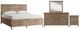Jofran Inc. Maxton 4-Piece Wash Brown King Panel Storage Bedroom Set-0