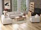 International Furniture Direct Natural Parota Gray 95" Sofa-2