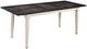 Emerald Home Mountain Retreat Dark Mocha Gathering Table with  Antique White Base-0