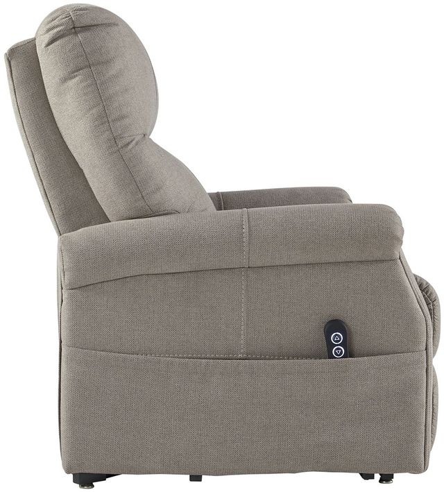 Signature Design by Ashley® Markridge Gray Power Lift Recliner-2