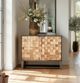 YHD Siti Medium Brown 2-Door Cabinet-1