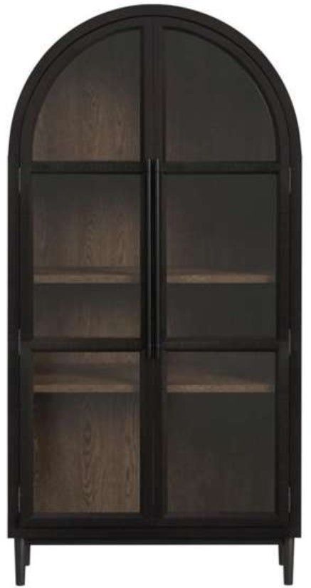 Elements International Santiago Espresso Bookcase-3