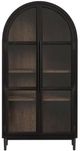 Elements International Santiago Espresso Bookcase-3