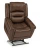 Flexsteel Oscar Power Lift Recliner with Right Hand Control and Power Headrest-0