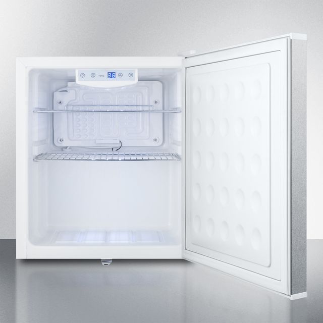 Summit® 1.7 Cu. Ft. Stainless Steel Under the Counter Refrigerator-1