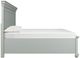 Elements International Slater Grey Queen Platform Storage Bed-2