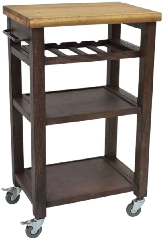 Steve Silver Co. Belden Brown Kitchen Cart-2