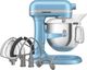 KitchenAid® 7 Quart Matte Vintage Blue Stand Mixer-2