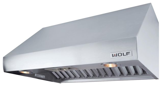 Wolf® 42" Stainless Steel Pro Wall Range Hood-1