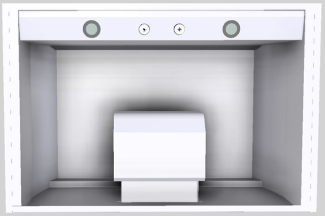 Vent-A-Hood® Designer Series 36" White Wall Mounted Range Hood-3
